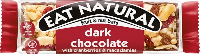 Eat Natural Dark Chocolate With Cranberries & Macadamias