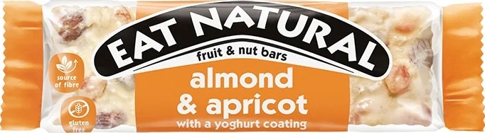 Eat Natural Almond & Apricot With A Yoghurt Coating
