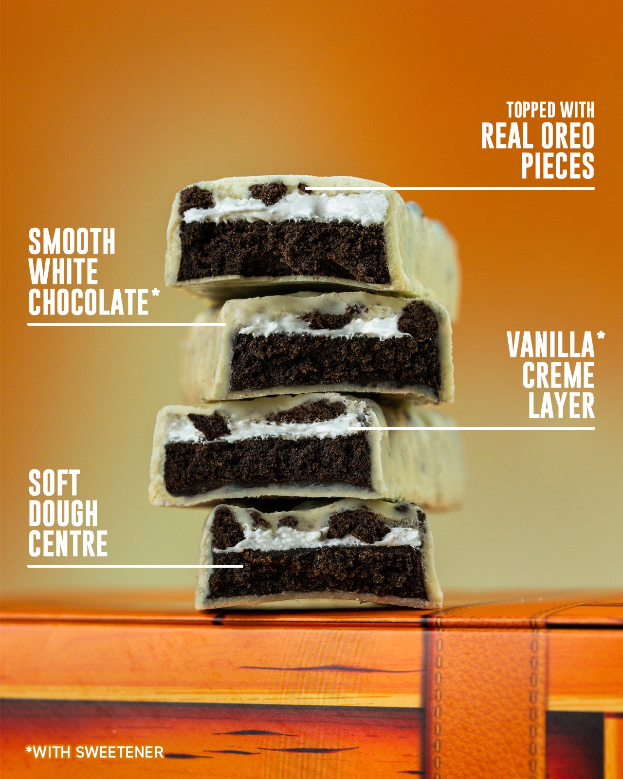 Grenade OREO White — inside the bar